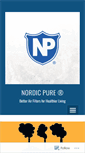 Mobile Screenshot of nordicpurenews.com